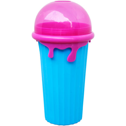 500ml Magic Slushy Cup – Fast Freeze Smoothie Maker Bottle for Homemade Juices & Ice Cream