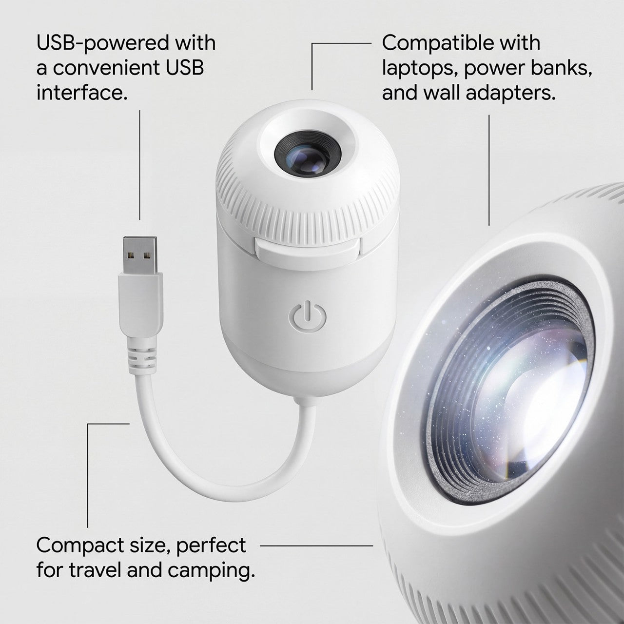 LED Star Projector – Bedroom Mood Light