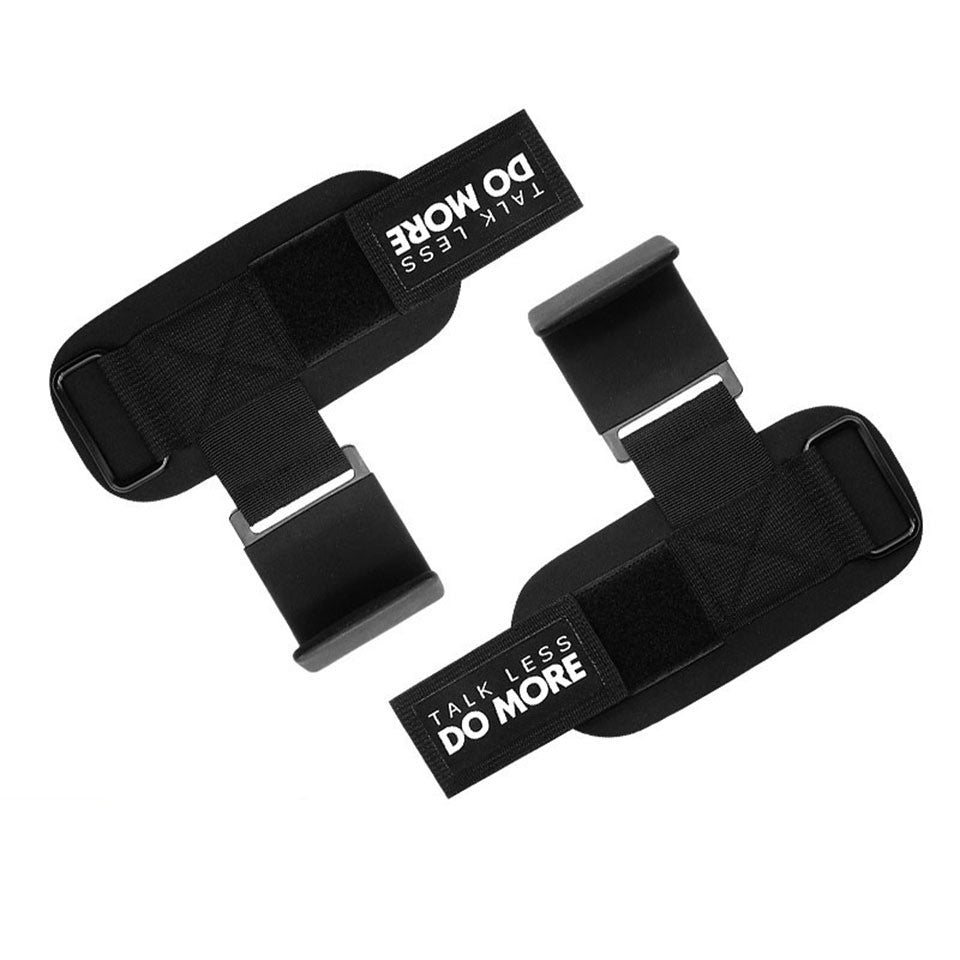 Pro Lifting Hooks with Wrist Wraps