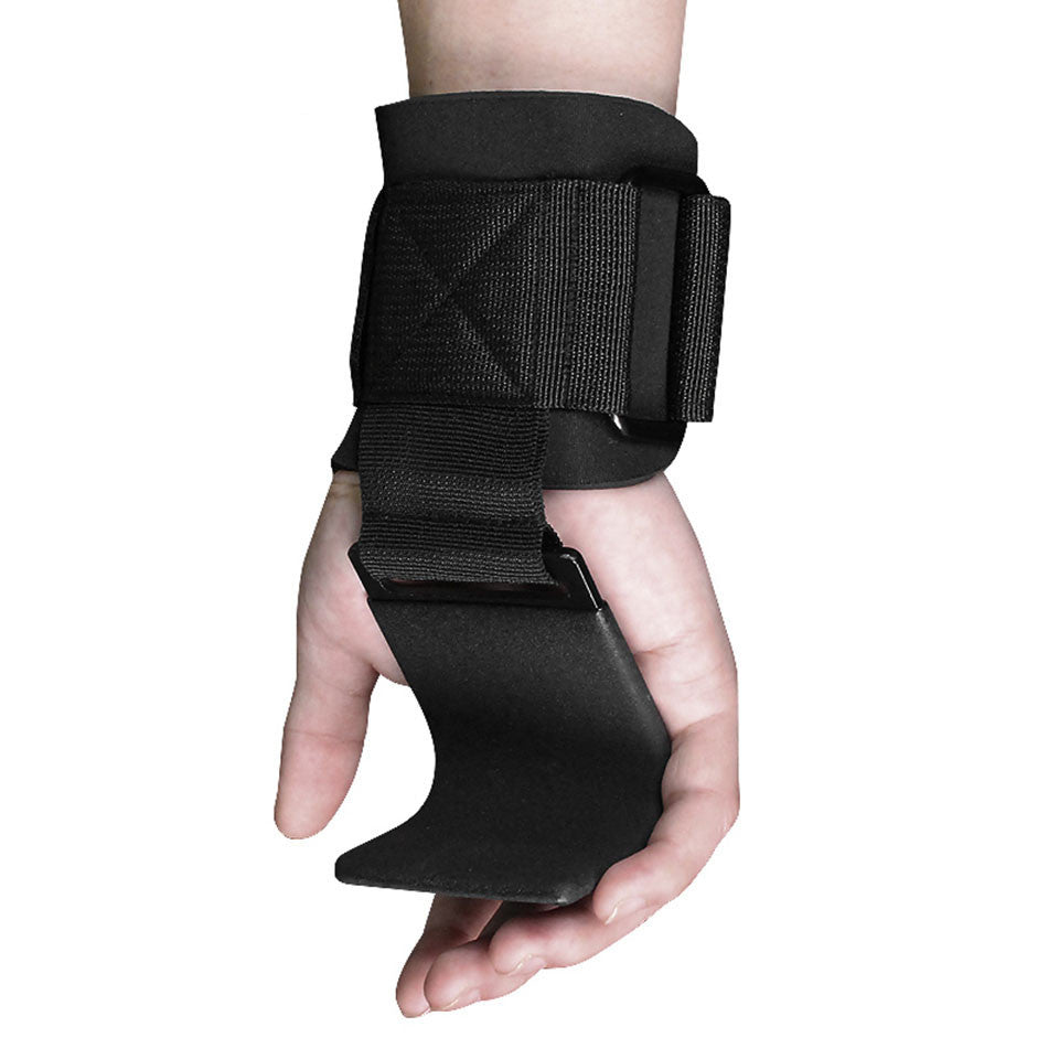 Pro Lifting Hooks with Wrist Wraps