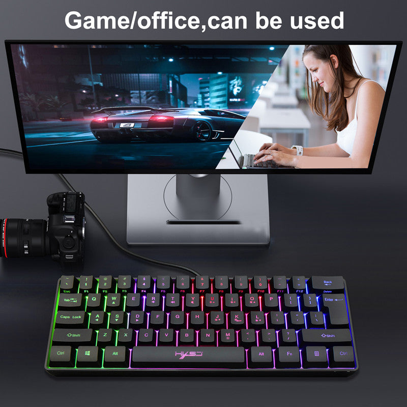 61-Key RGB Gaming Keyboard
