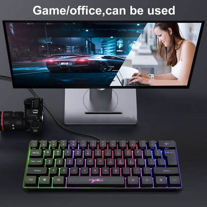 61-Key RGB Gaming Keyboard