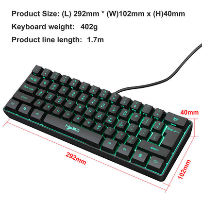 61-Key RGB Gaming Keyboard