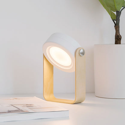 Foldable LED Night Light – Touch Dimmable, USB Rechargeable Portable Lantern for Home Decor