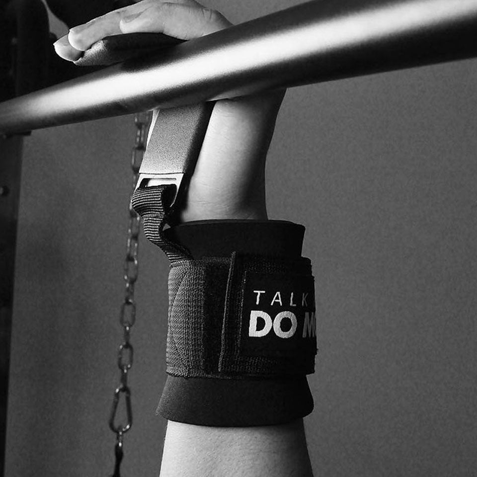 Pro Lifting Hooks with Wrist Wraps