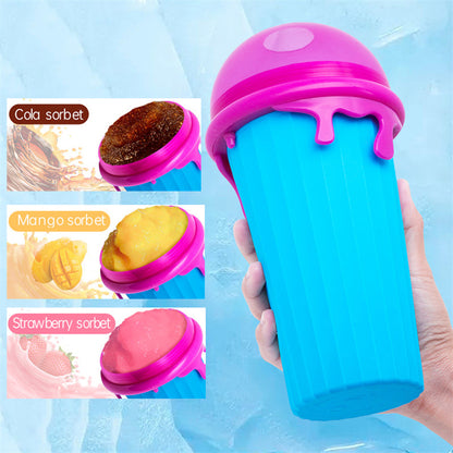 500ml Magic Slushy Cup – Fast Freeze Smoothie Maker Bottle for Homemade Juices & Ice Cream