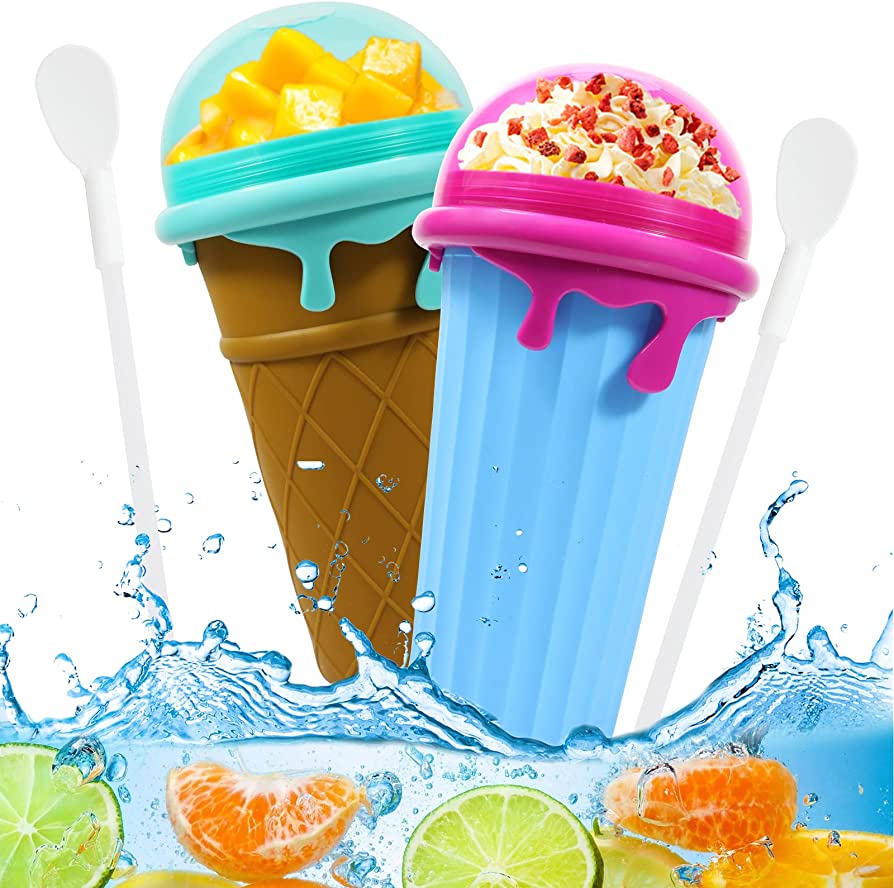 500ml Magic Slushy Cup – Fast Freeze Smoothie Maker Bottle for Homemade Juices & Ice Cream