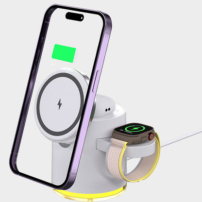 3-in-1 Foldable Magnetic Wireless Charger