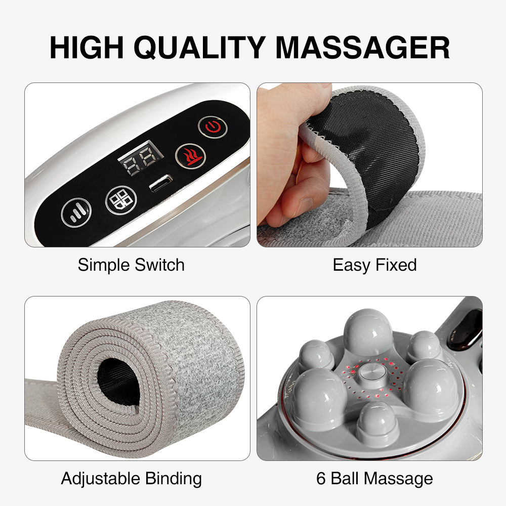 Automatic Abdominal Massager for Waist, Back, Neck & Legs – 3 Modes, Home & Office Use (Not for Amazon/Temu)