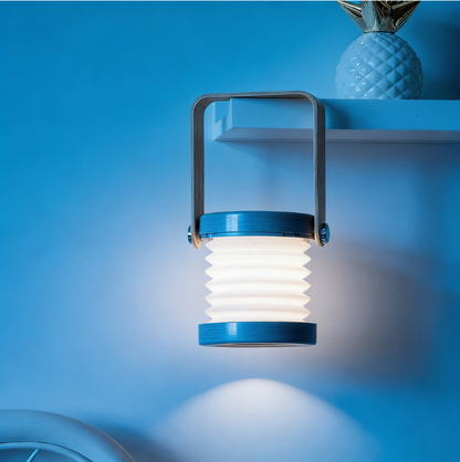 Foldable LED Night Light – Touch Dimmable, USB Rechargeable Portable Lantern for Home Decor