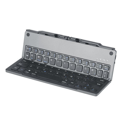 Foldable Bluetooth Keyboard with Stand – Portable Wireless Mini Keyboard for Phone, Tablet & Laptop (Rechargeable)