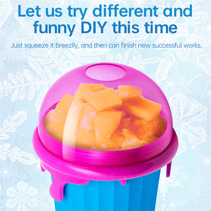500ml Magic Slushy Cup – Fast Freeze Smoothie Maker Bottle for Homemade Juices & Ice Cream